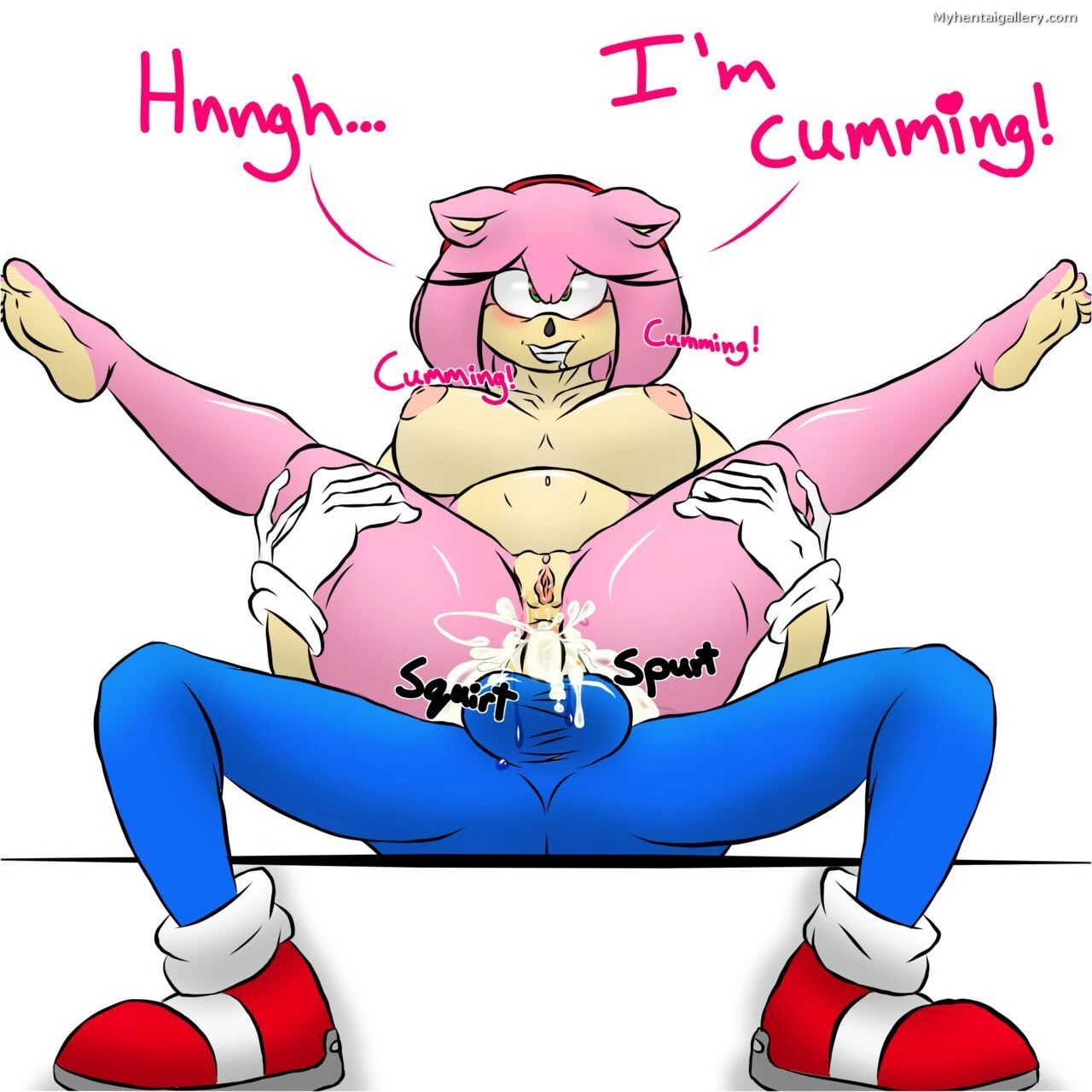 Sonic and Amy porn comic picture 3