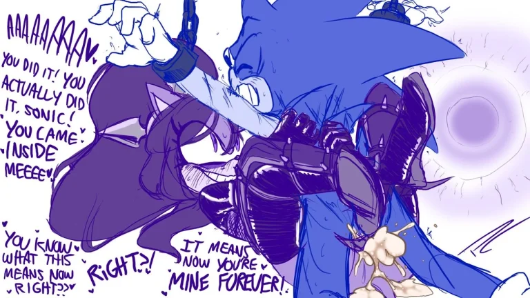 Sonic Fakery way porn comic picture 34