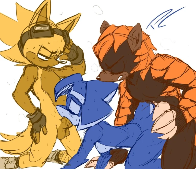 Sonic Fakery way porn comic picture 46
