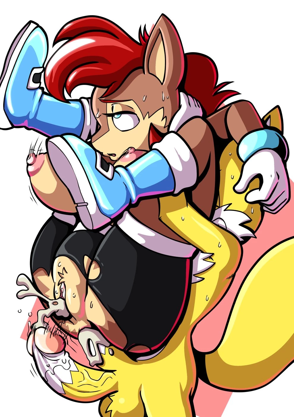 Sonic Fakery way porn comic picture 78