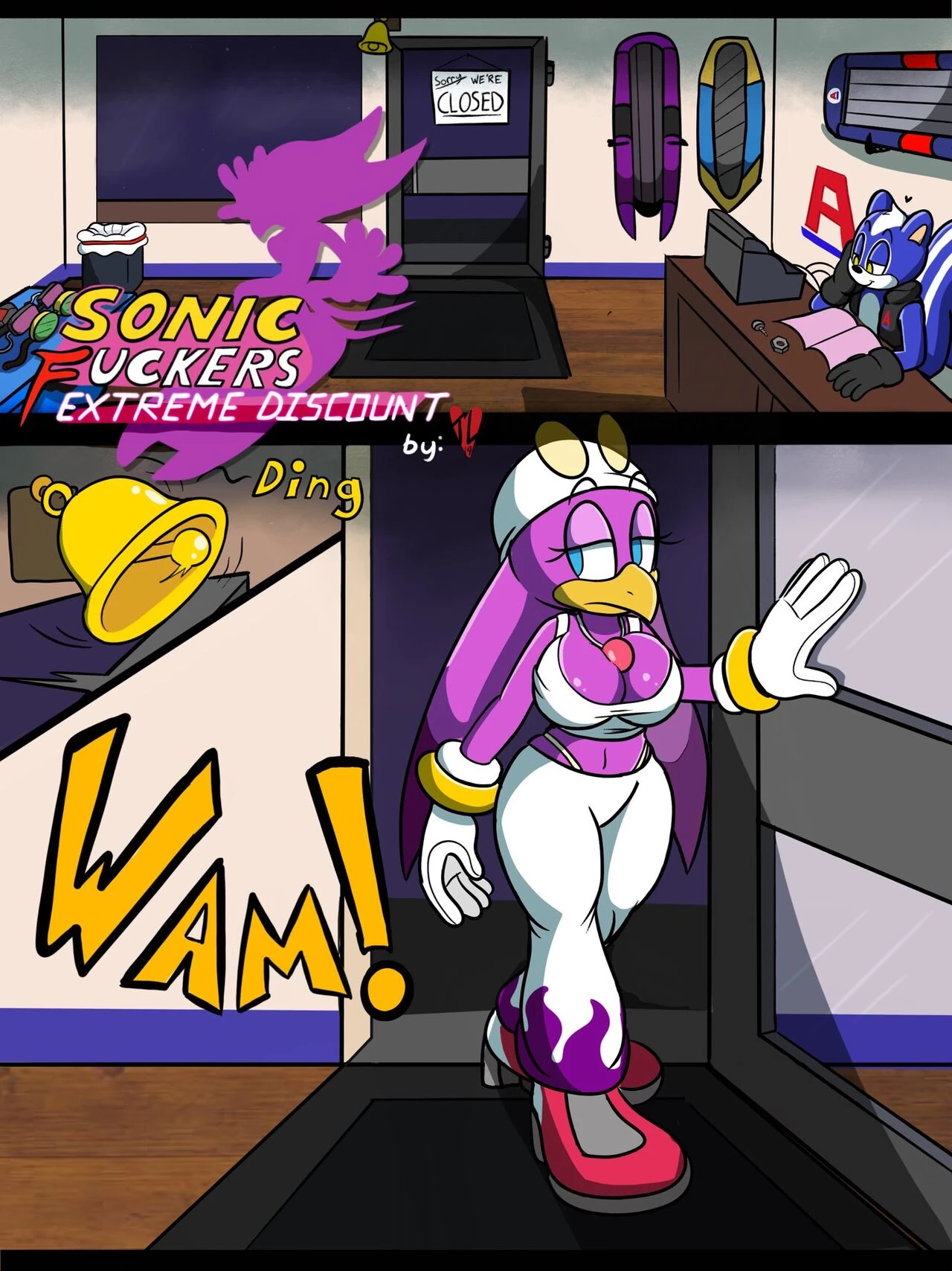 Sonic Fuckers: Extreme Discount porn comic picture 1