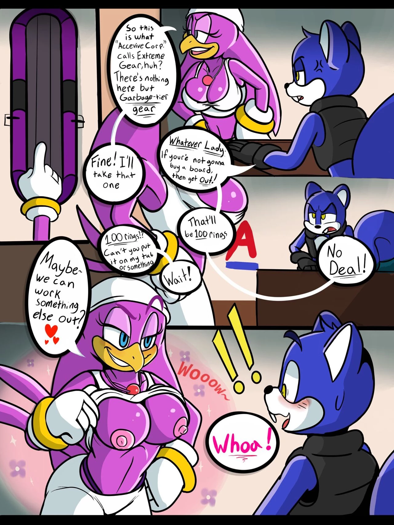 Sonic Fuckers: Extreme Discount porn comic picture 2