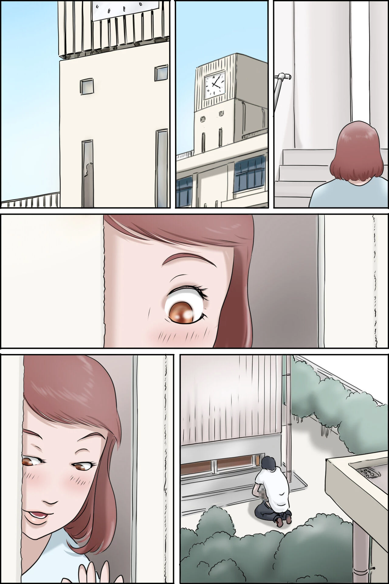 Sono Onna Kyoushi Shumi Nozoki |That Woman Teachers Hobby Is Peeping porn comic picture 5