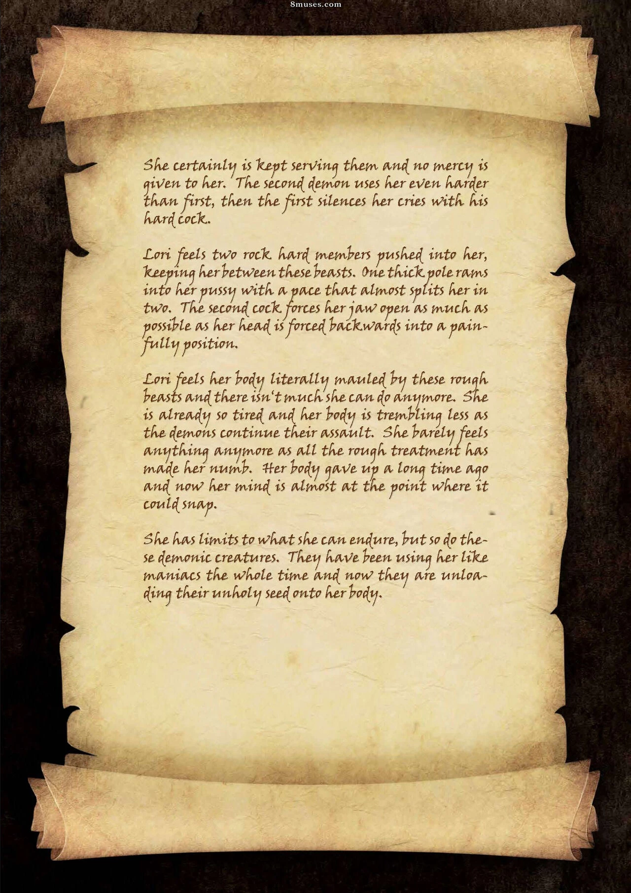 Sorceress Lori Sold To Demons porn comic picture 34
