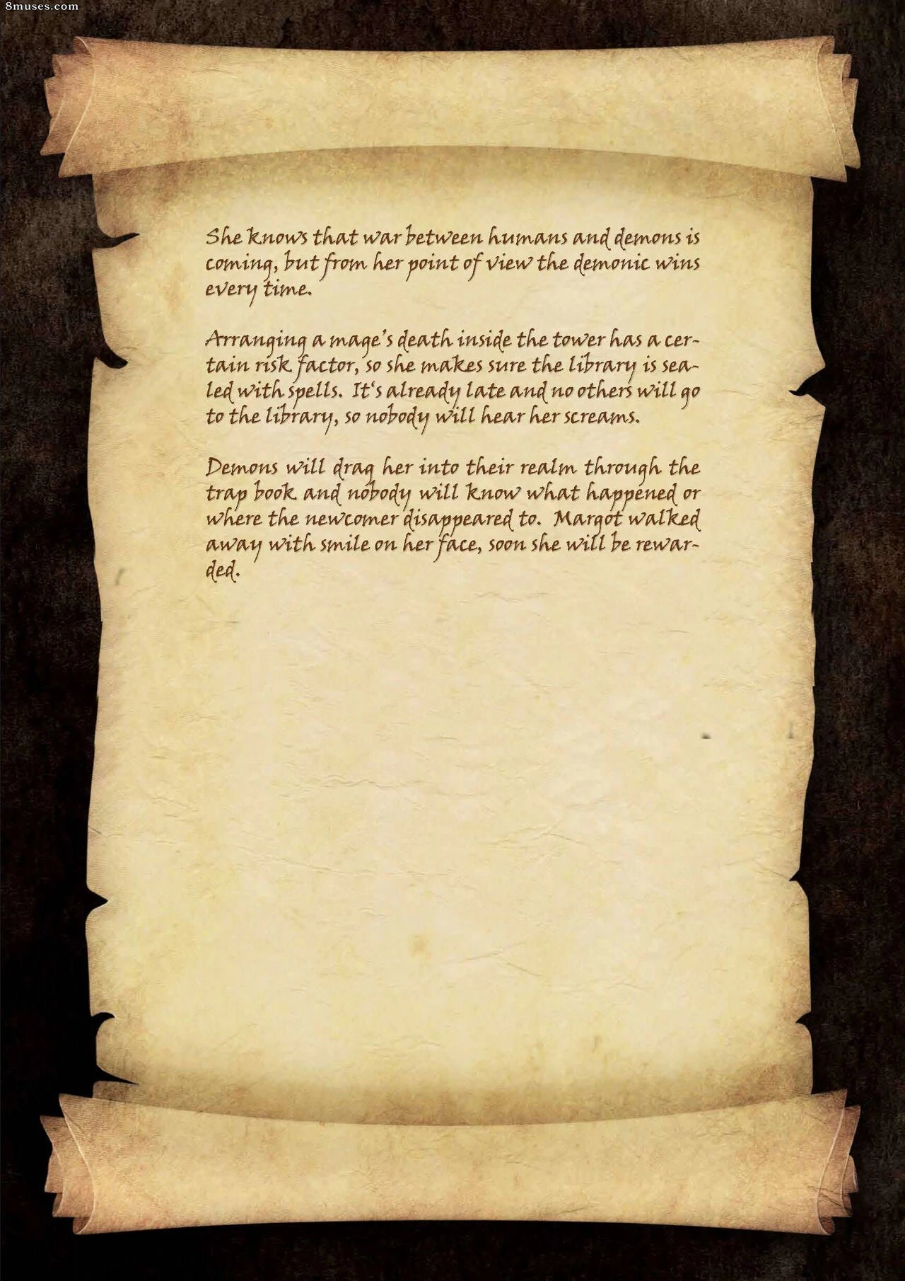 Sorceress Lori Sold To Demons porn comic picture 4