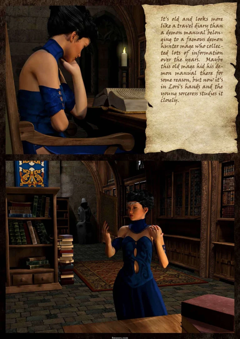 Sorceress Lori Sold To Demons porn comic picture 6