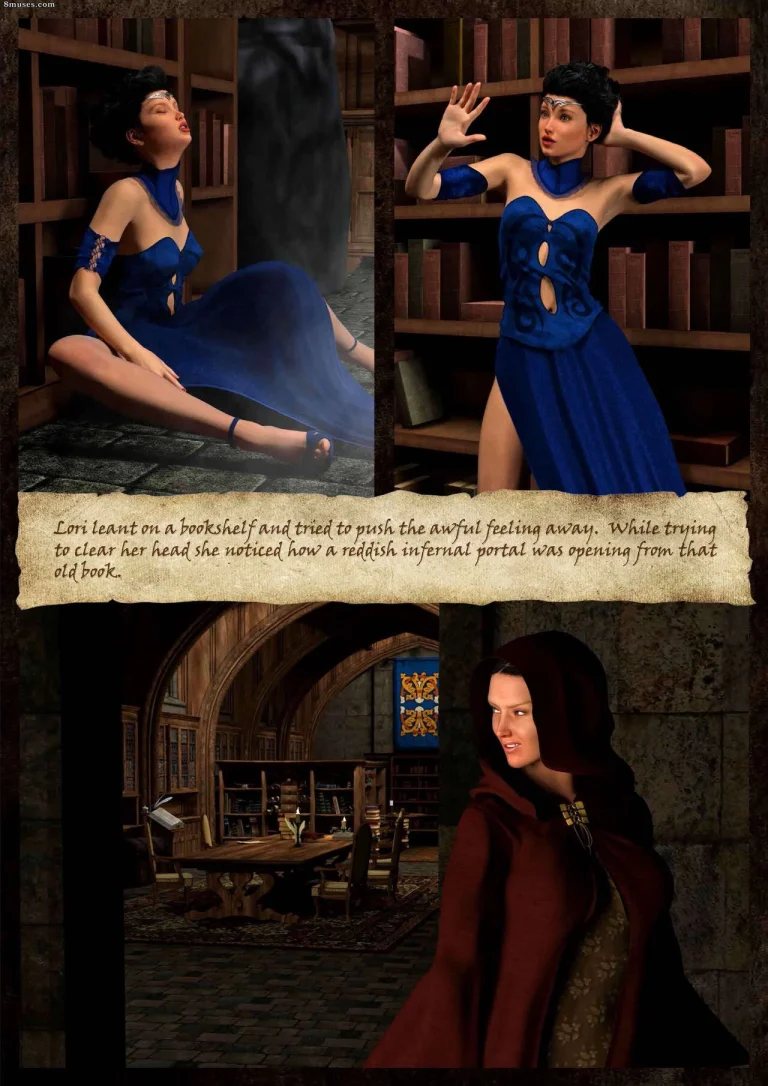 Sorceress Lori Sold To Demons porn comic picture 9