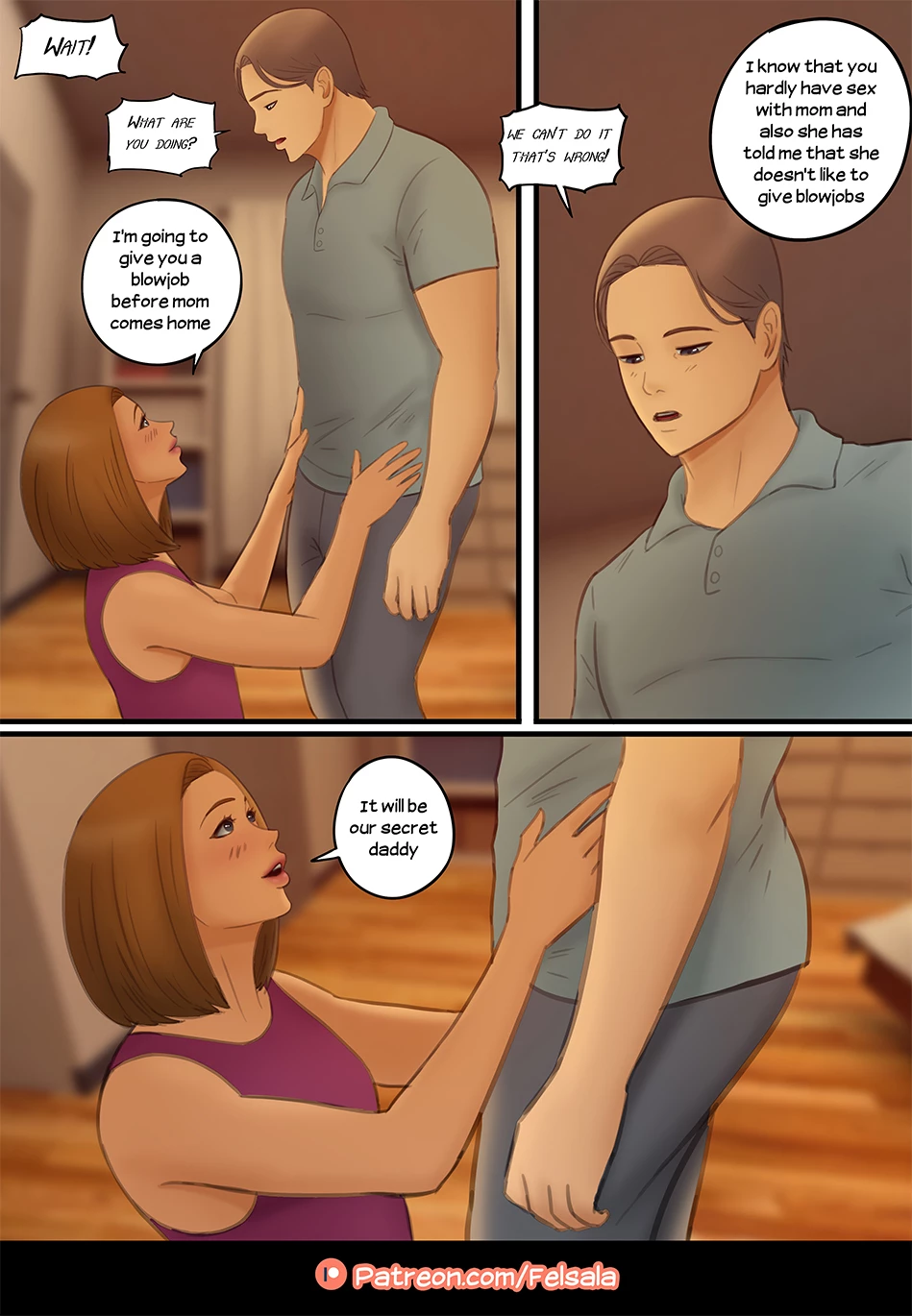 Sorry porn comic picture 6