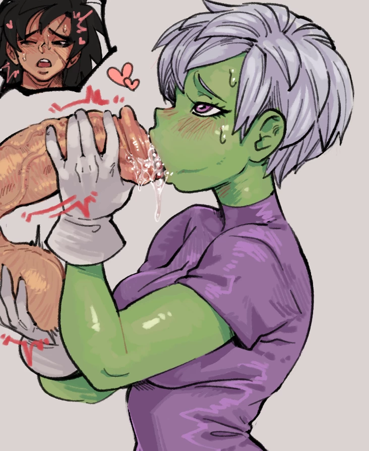 Spacey DragonBall art porn comic picture 16