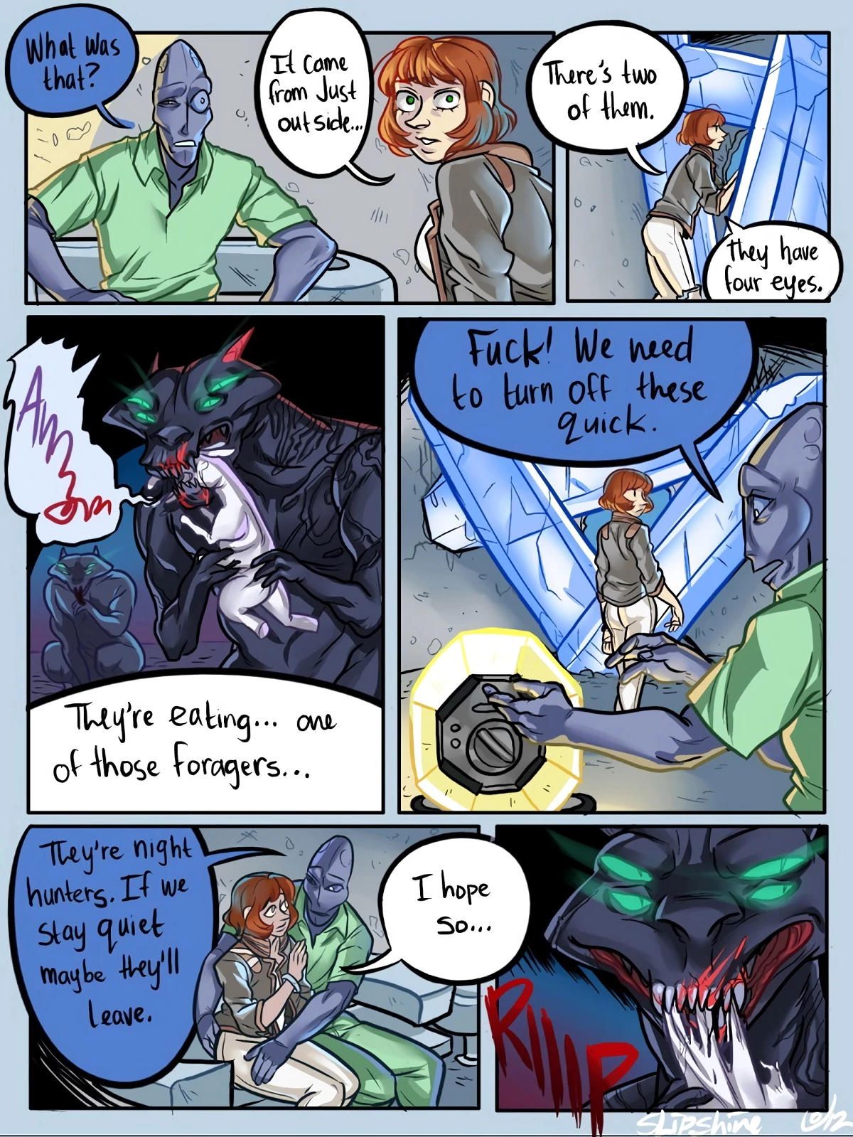Spacy Lucy 5-9 porn comic picture 14