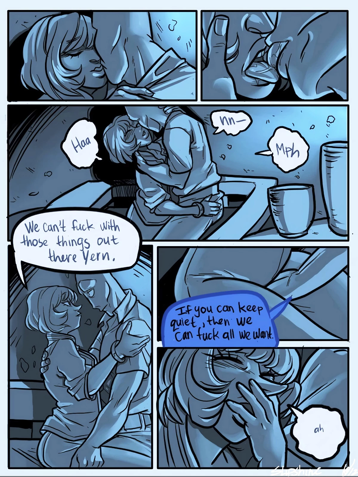 Spacy Lucy 5-9 porn comic picture 16
