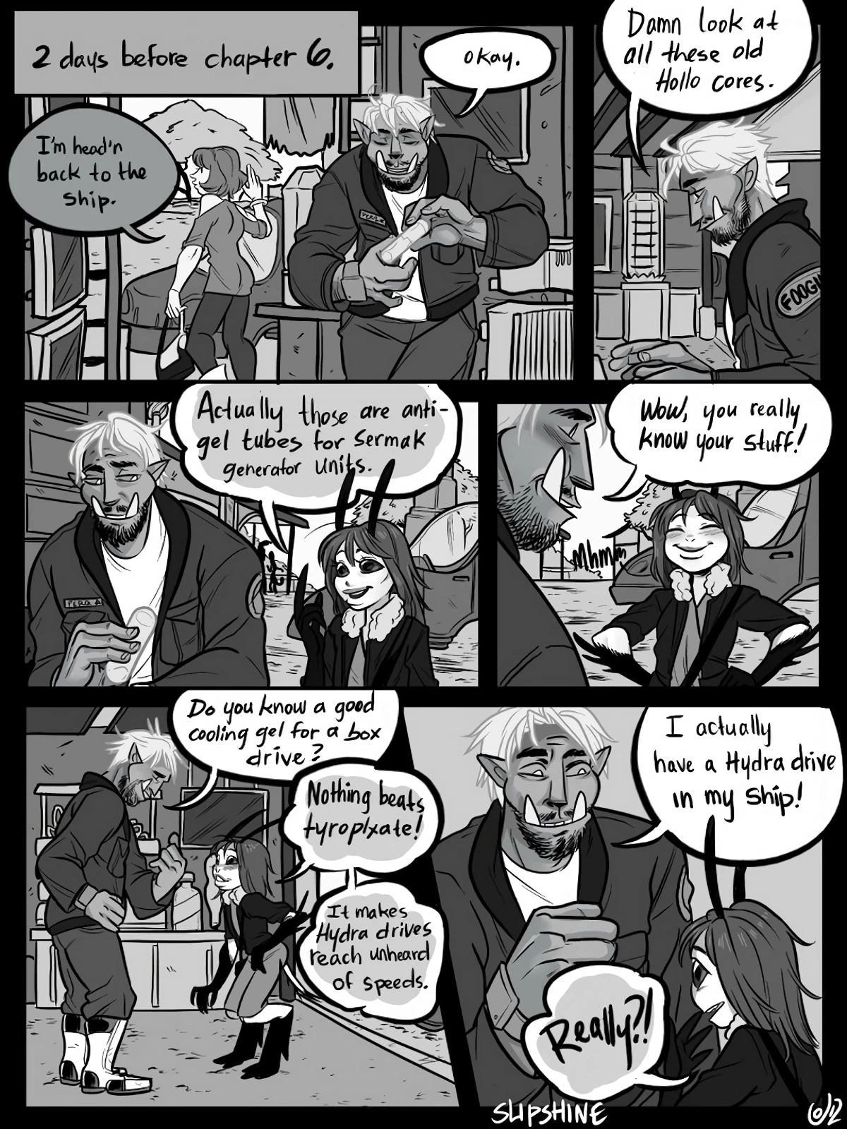Spacy Lucy 5-9 porn comic picture 23