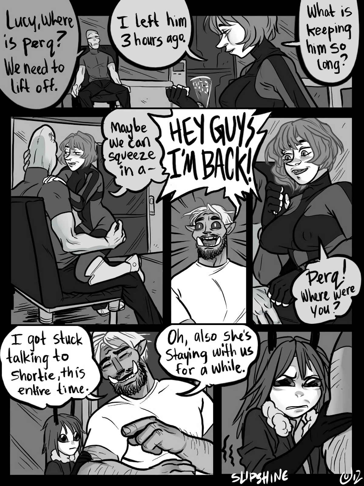 Spacy Lucy 5-9 porn comic picture 24