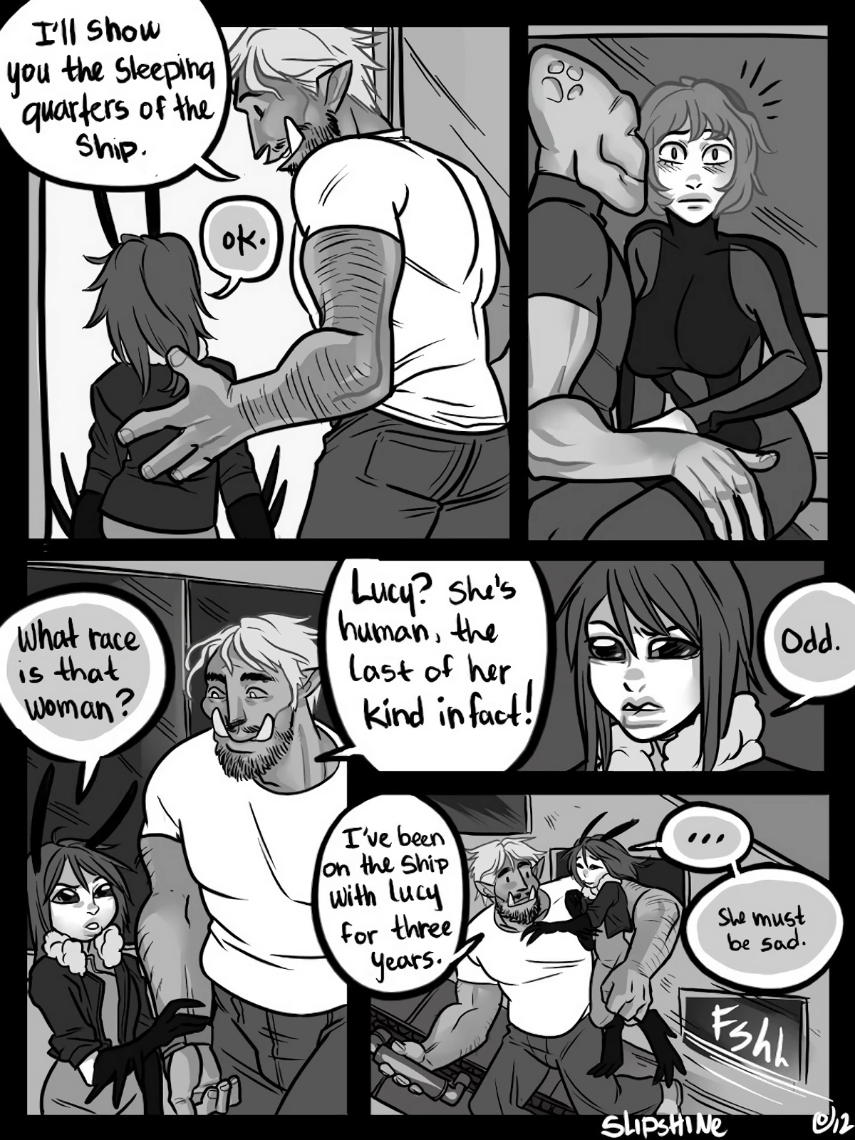Spacy Lucy 5-9 porn comic picture 25