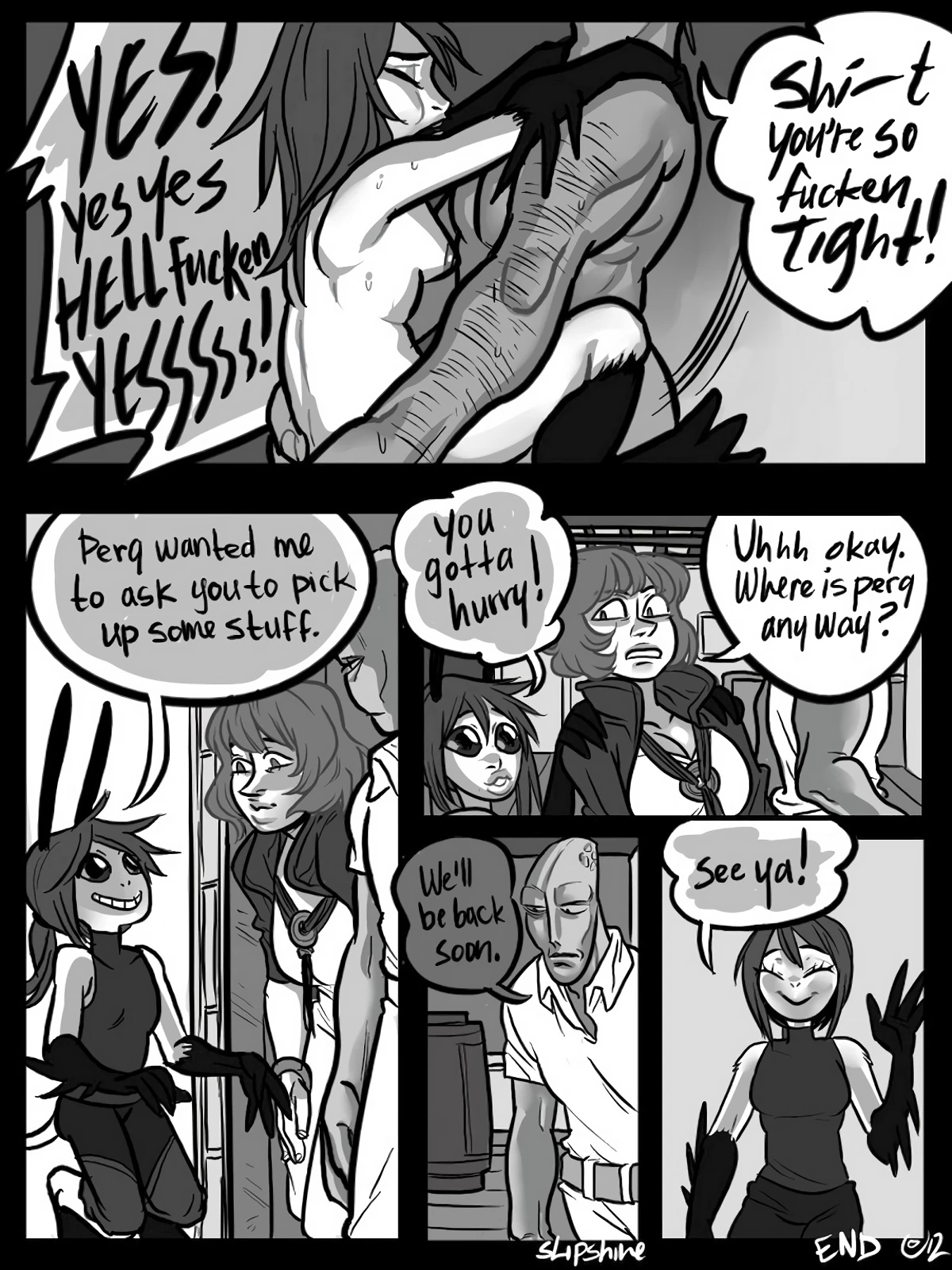 Spacy Lucy 5-9 porn comic picture 32