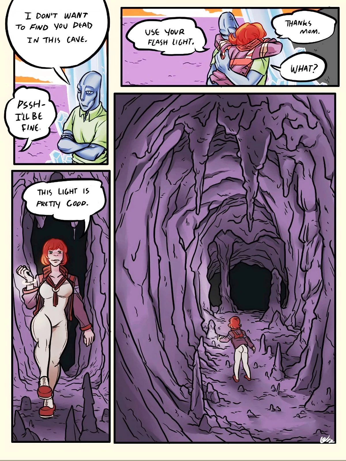 Spacy Lucy 5-9 porn comic picture 35