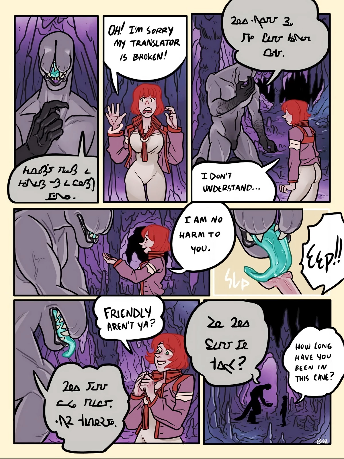 Spacy Lucy 5-9 porn comic picture 36