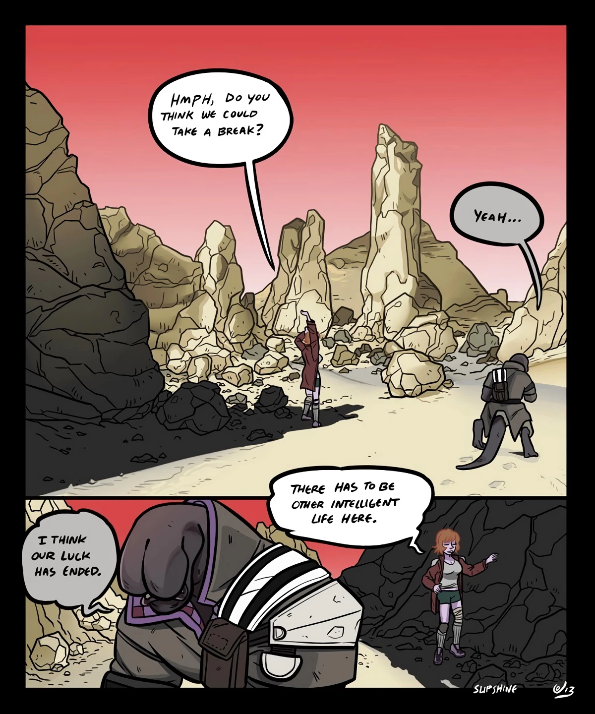Spacy Lucy 5-9 porn comic picture 44