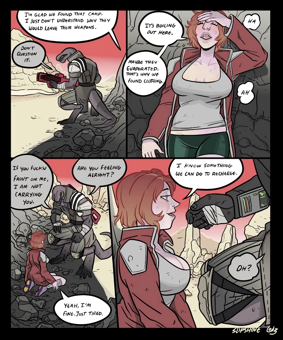Spacy Lucy 5-9 porn comic picture 45