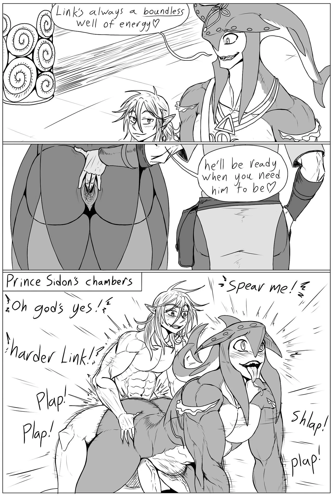 Spearfishing porn comic picture 2