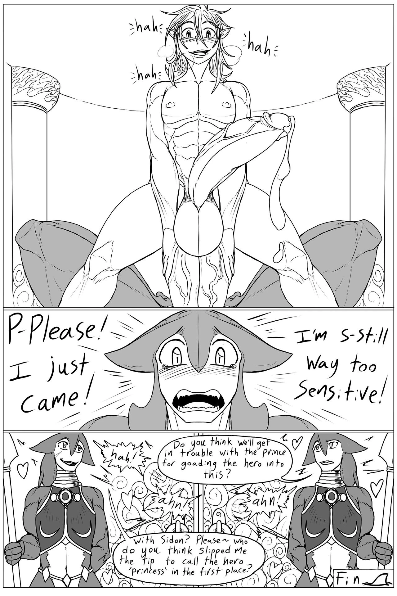 Spearfishing porn comic picture 6