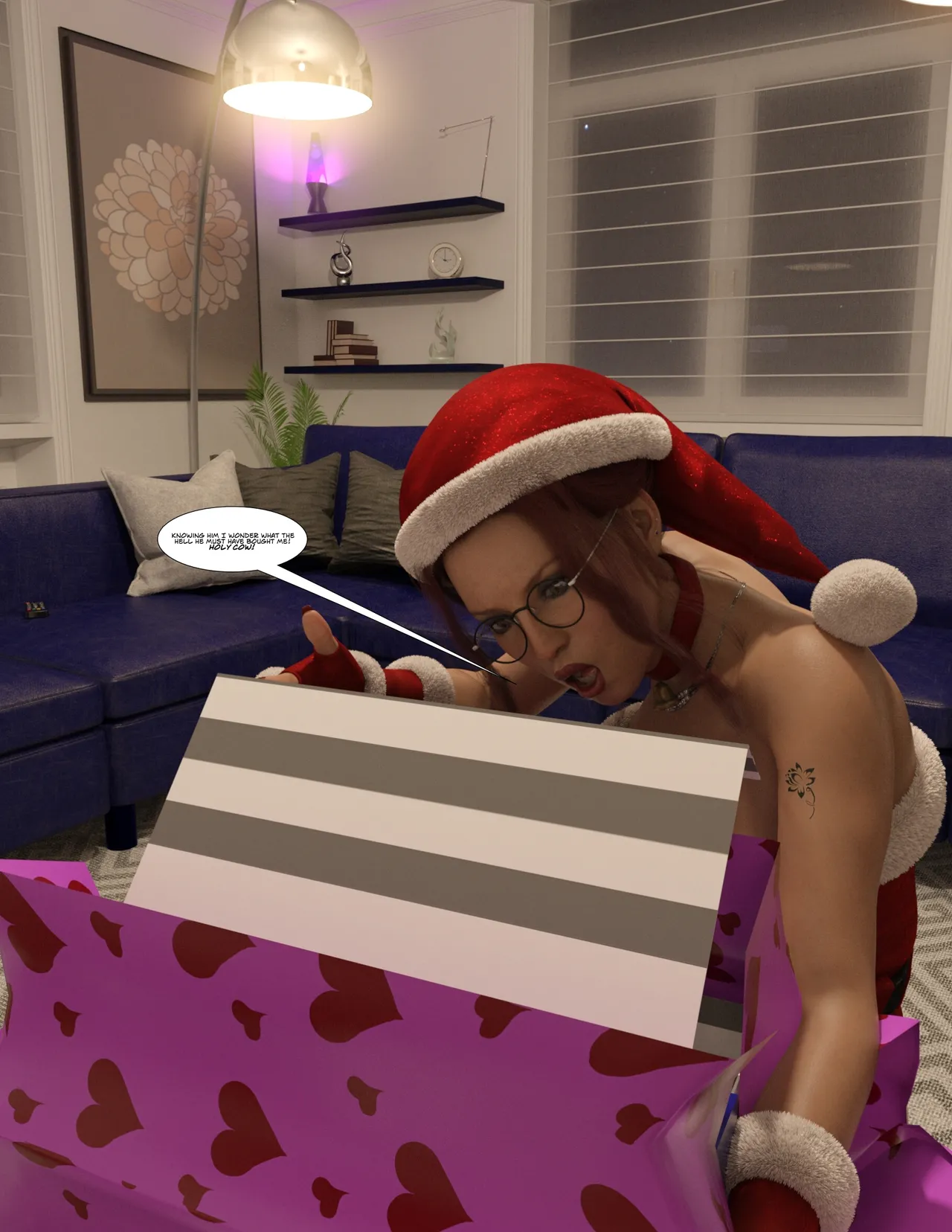 Special Xmas Gift porn comic picture 13