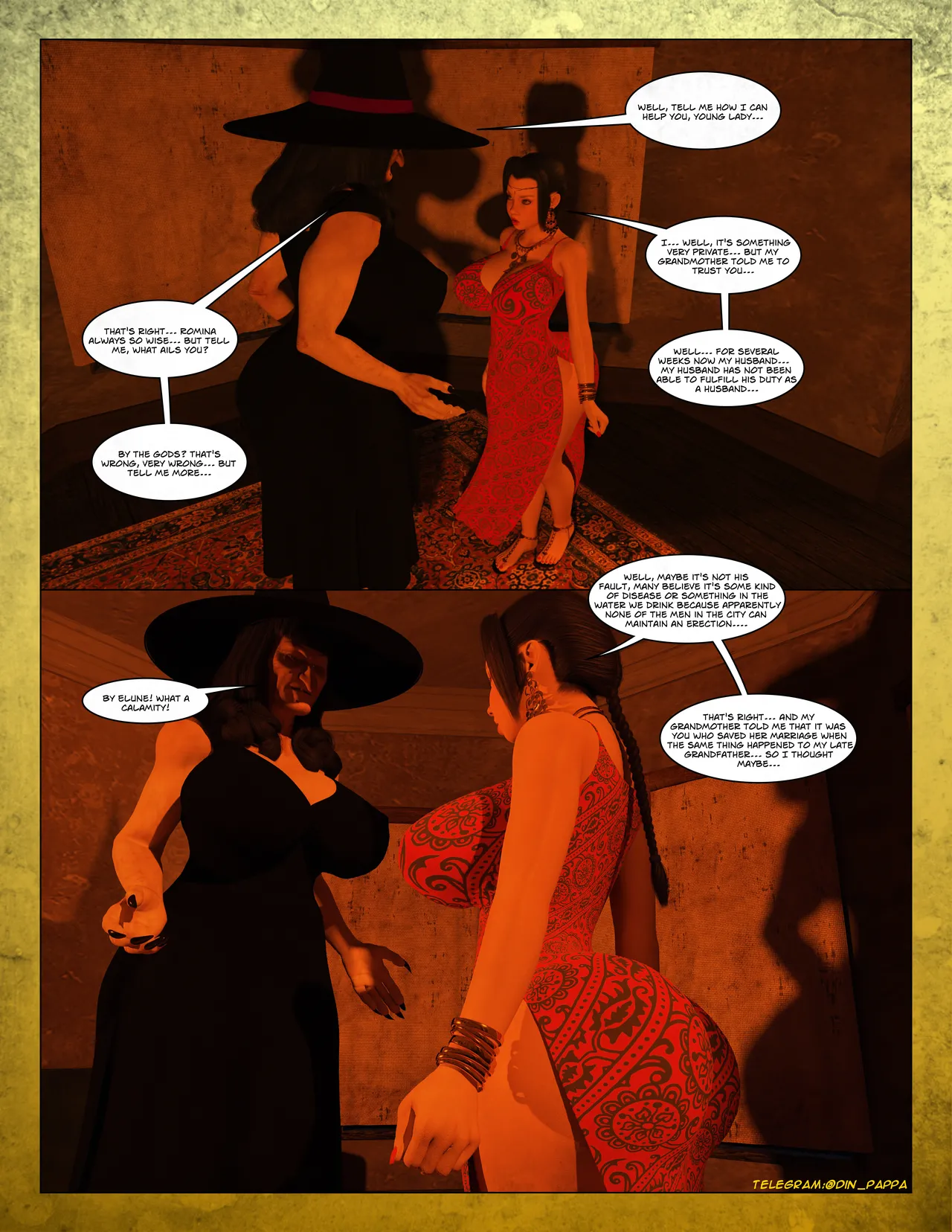 Spell porn comic picture 22