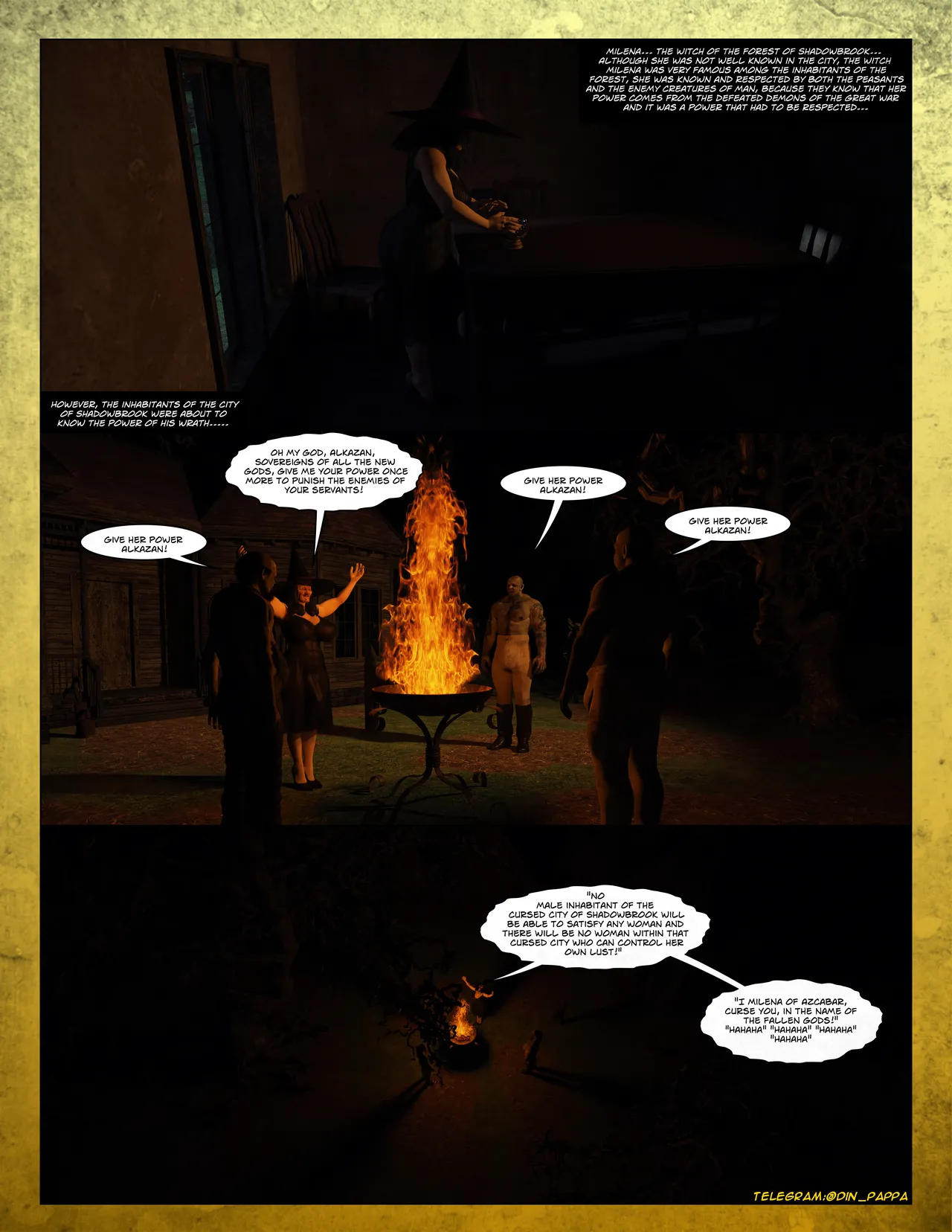 Spell porn comic picture 8