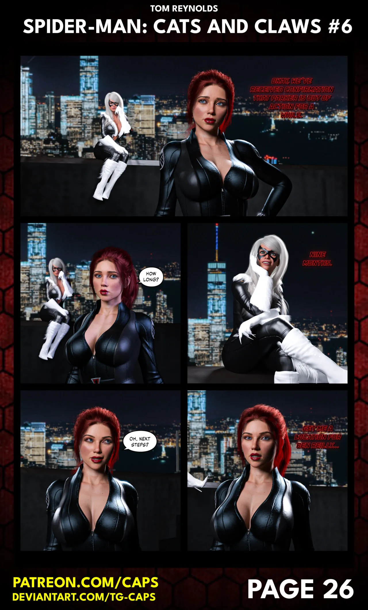 Spider-Man: Cats and Claws 6 porn comic picture 27