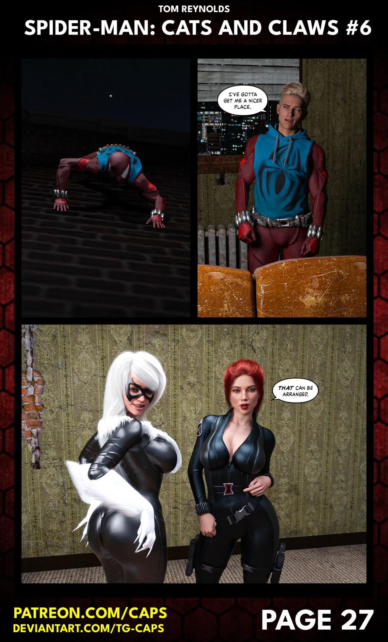 Spider-Man: Cats and Claws 6 porn comic picture 28