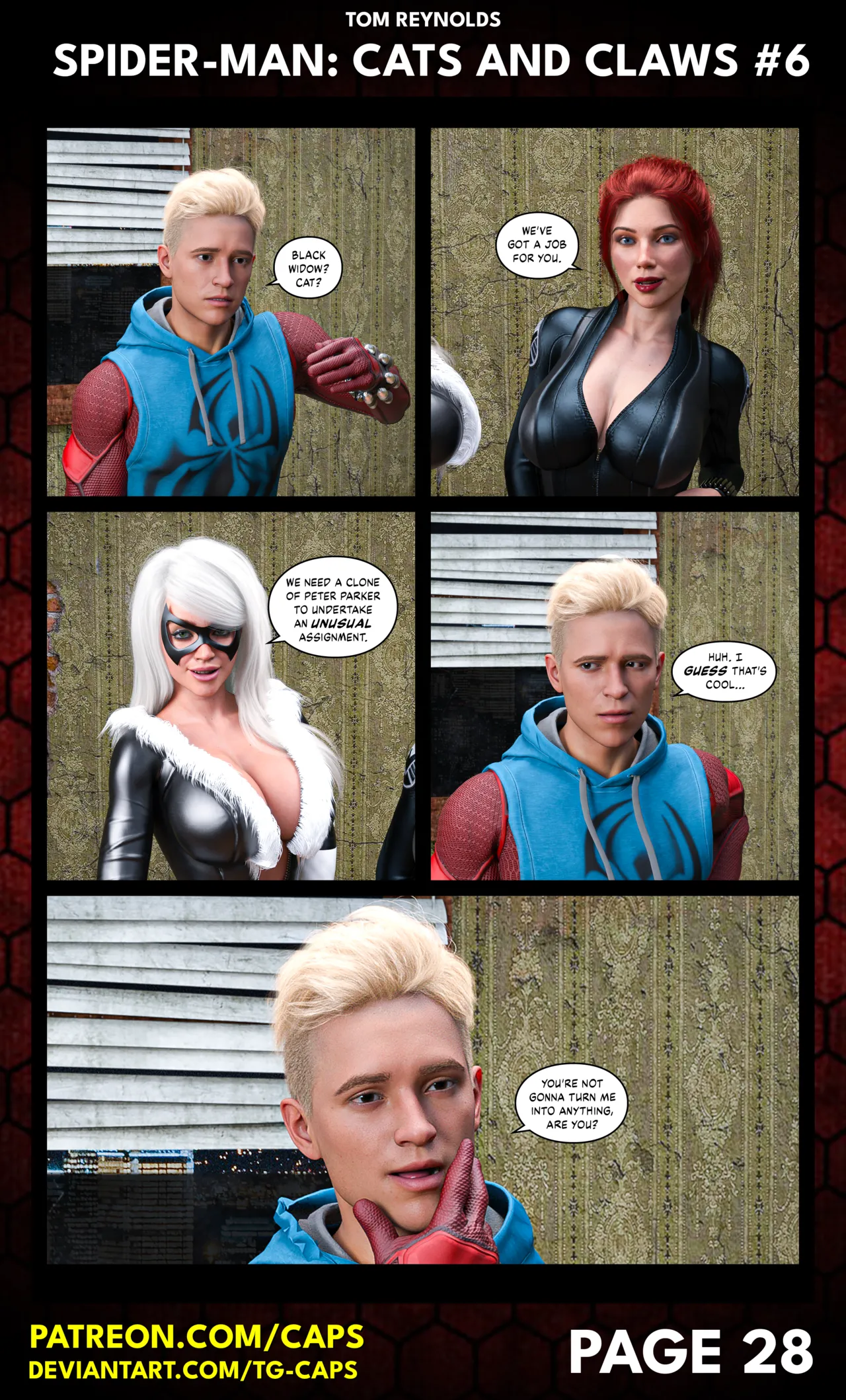 Spider-Man: Cats and Claws 6 porn comic picture 29