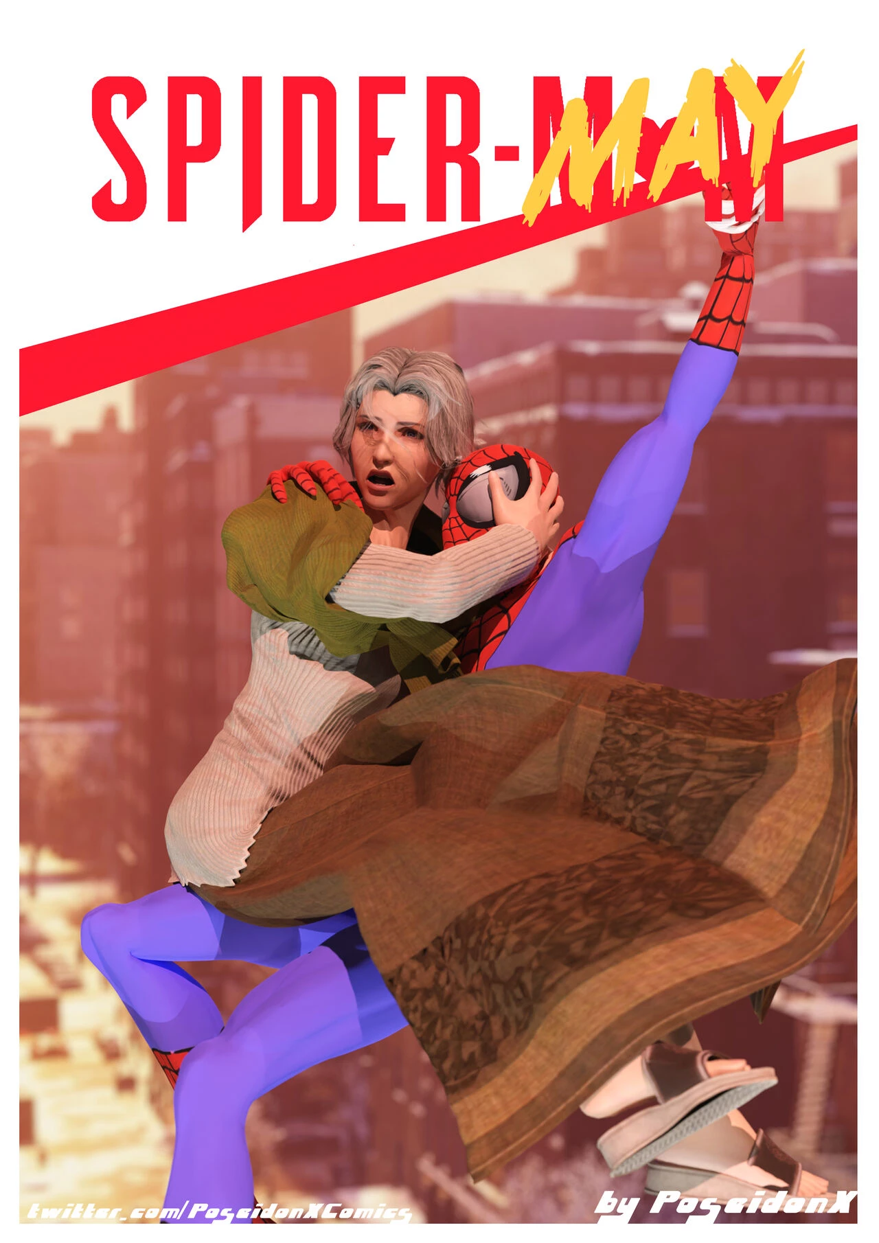 Spider-May porn comic picture 1
