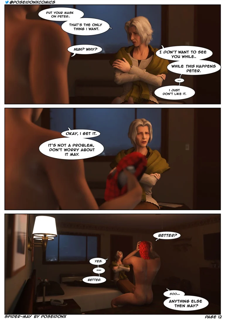 Spider-May porn comic picture 13