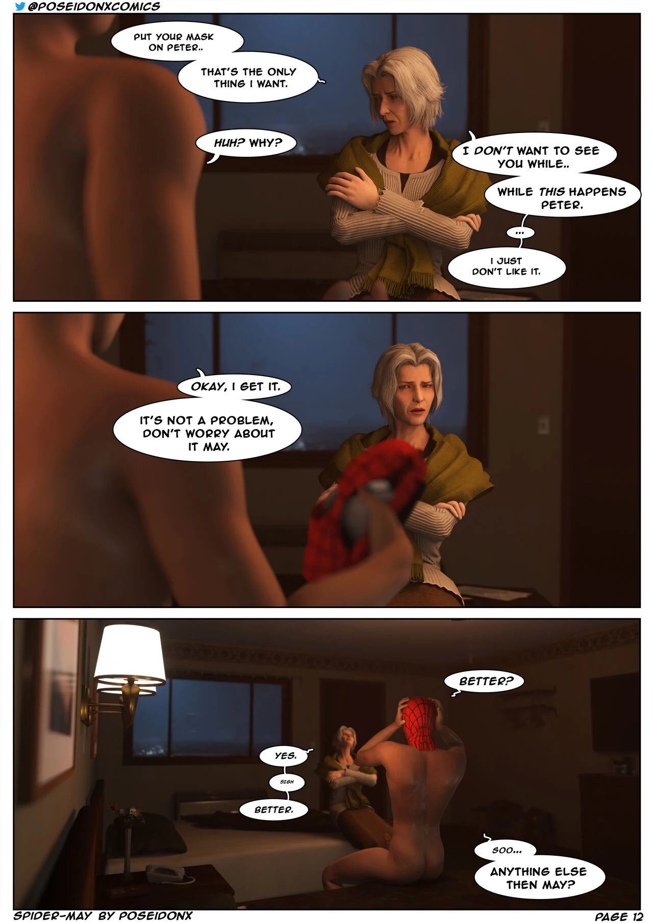 Spider-May porn comic picture 13