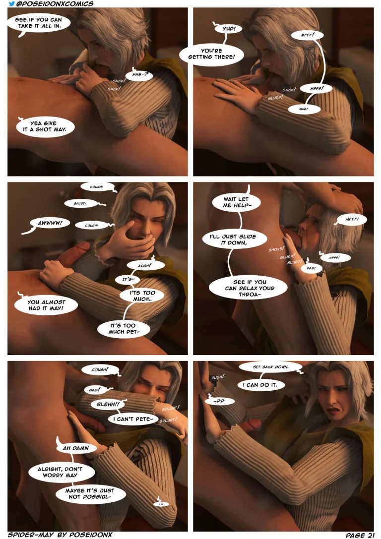 Spider-May porn comic picture 22
