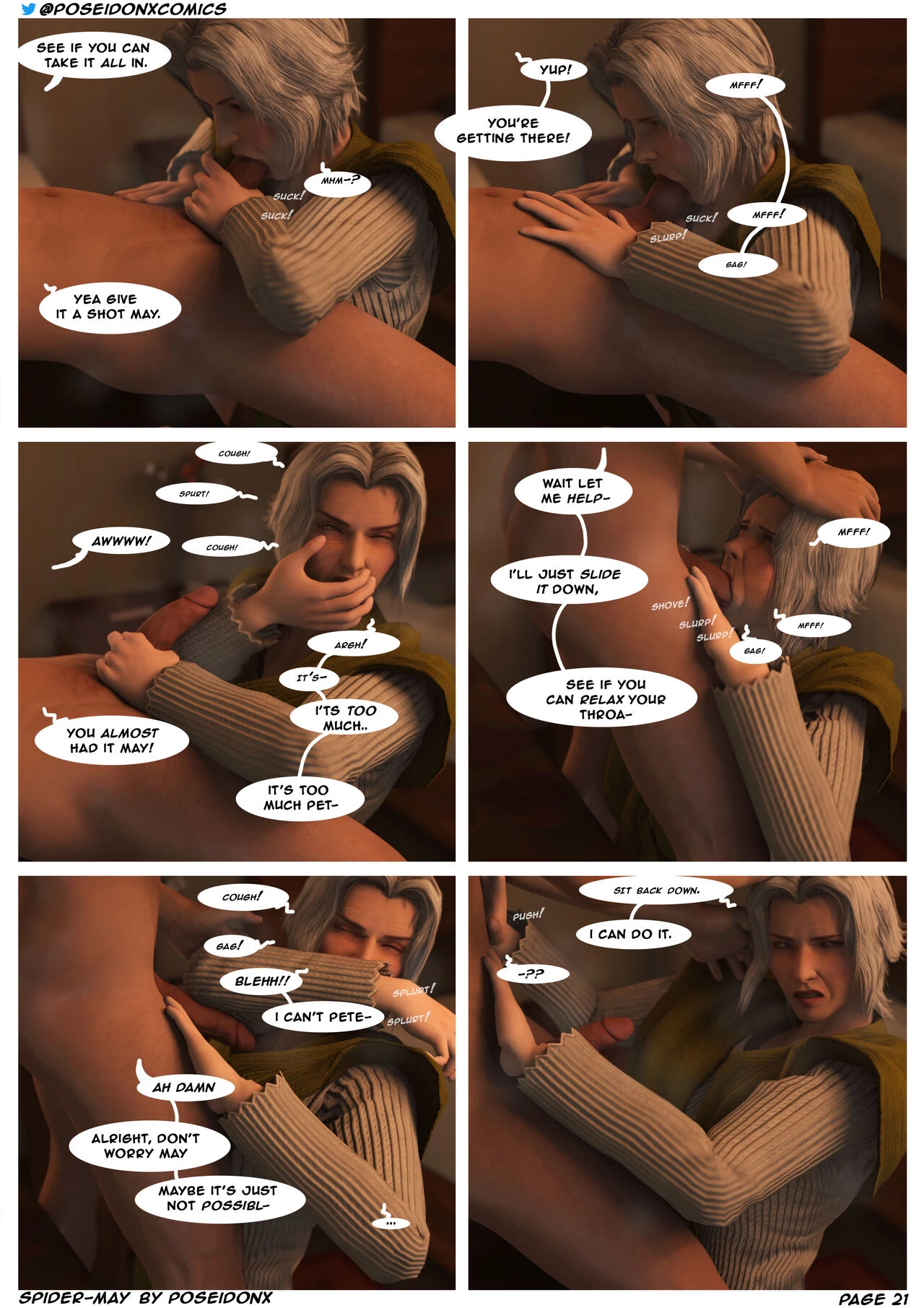 Spider-May porn comic picture 22