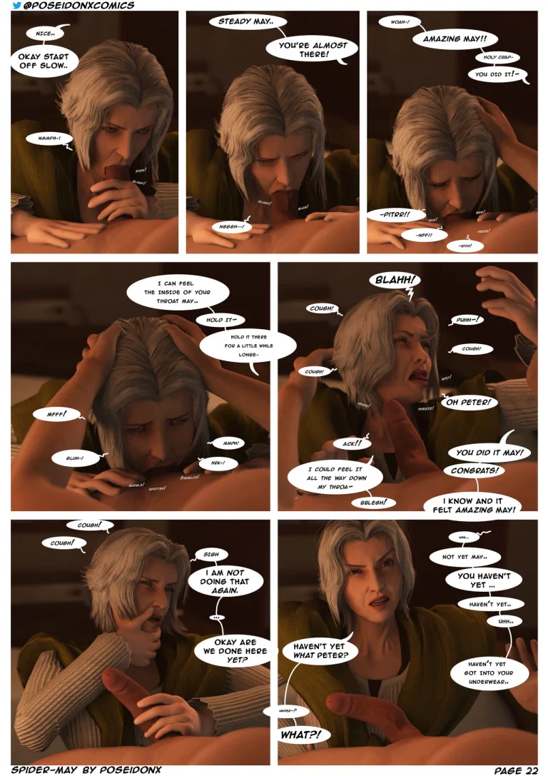 Spider-May porn comic picture 23