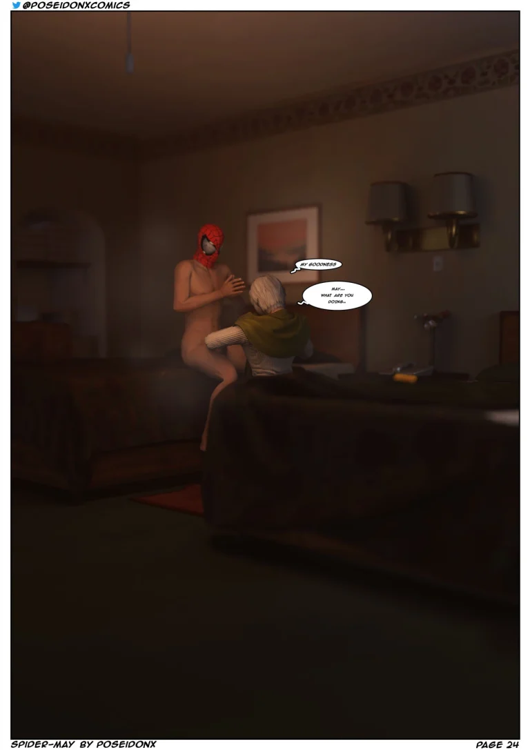 Spider-May porn comic picture 25
