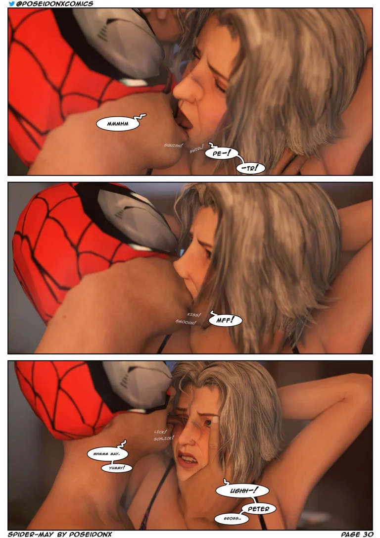 Spider-May porn comic picture 31