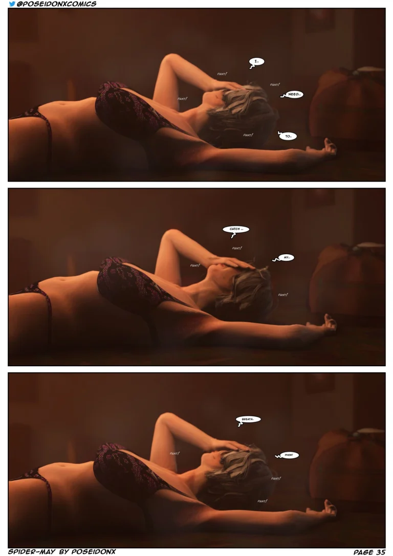 Spider-May porn comic picture 36