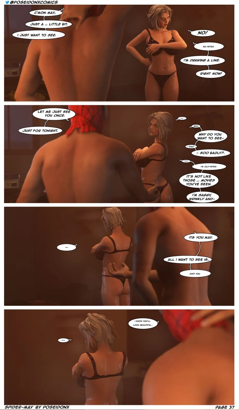 Spider-May porn comic picture 38