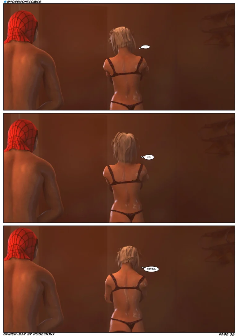 Spider-May porn comic picture 39