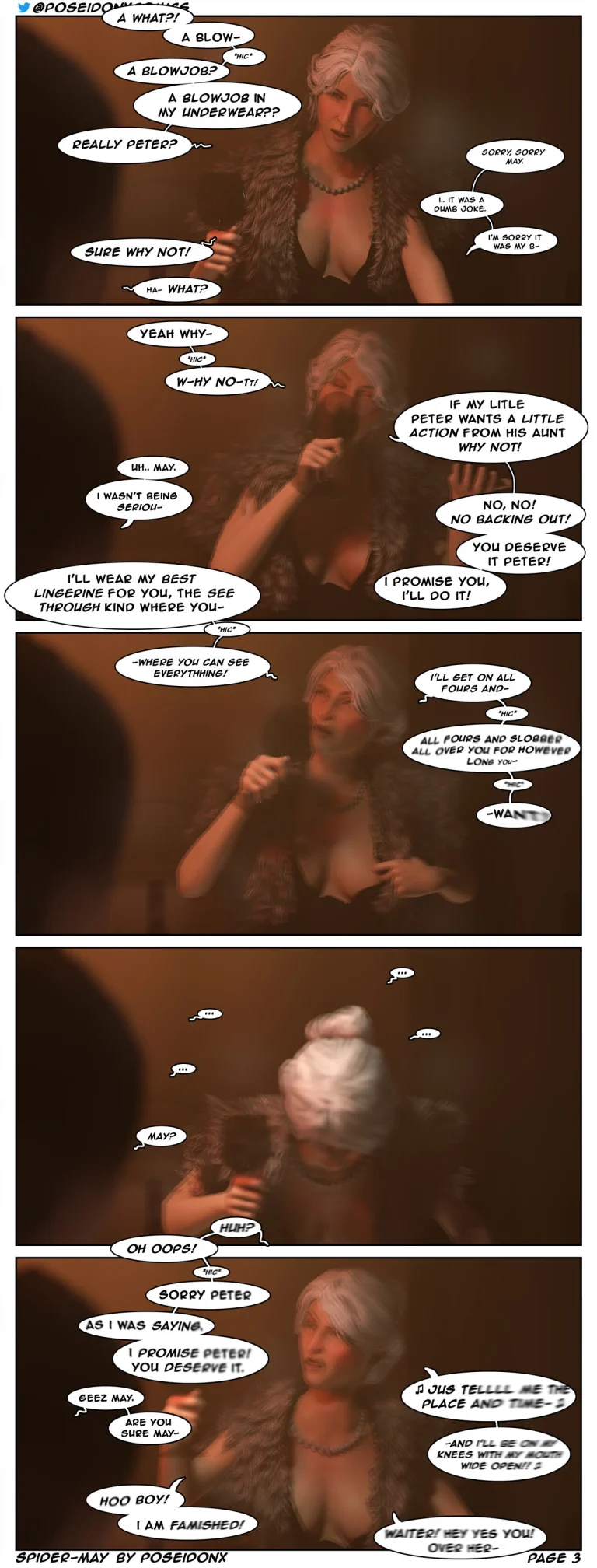Spider-May porn comic picture 5
