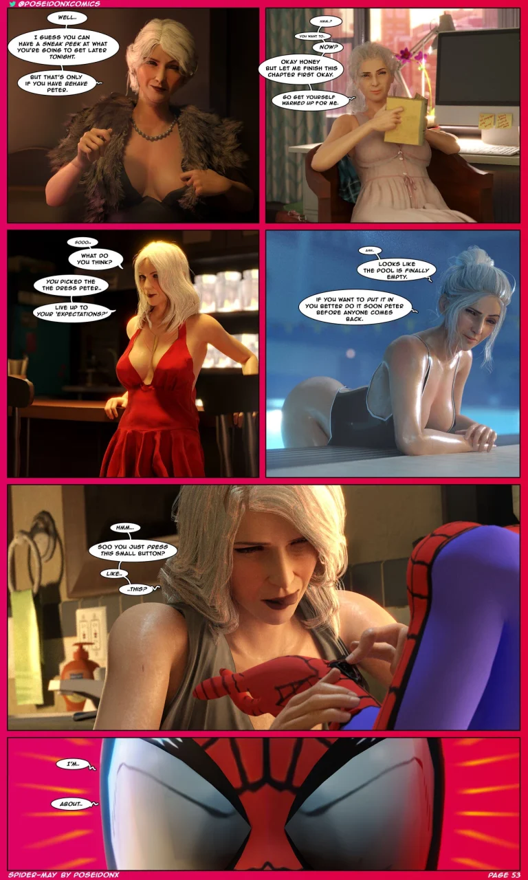 Spider-May porn comic picture 55