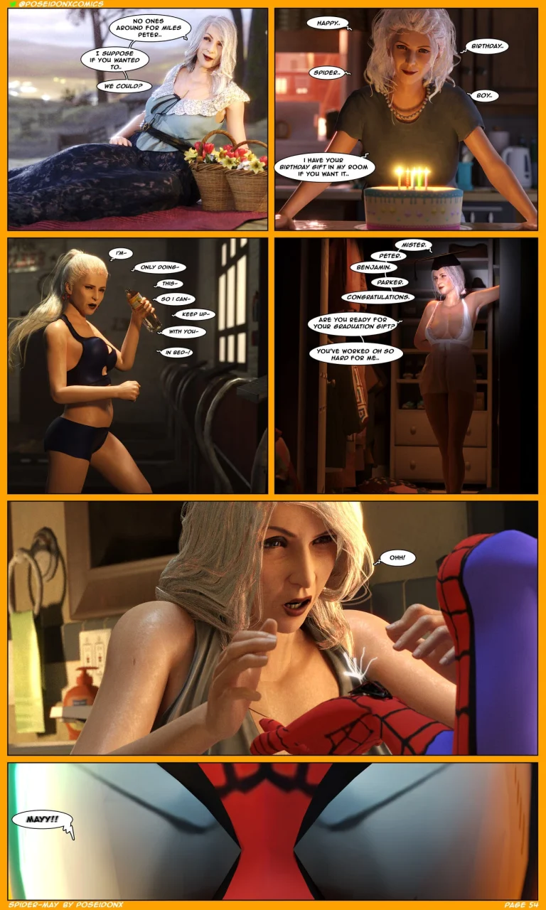 Spider-May porn comic picture 56