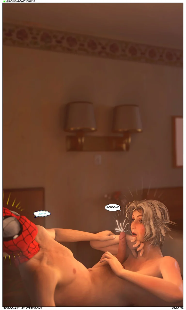 Spider-May porn comic picture 58