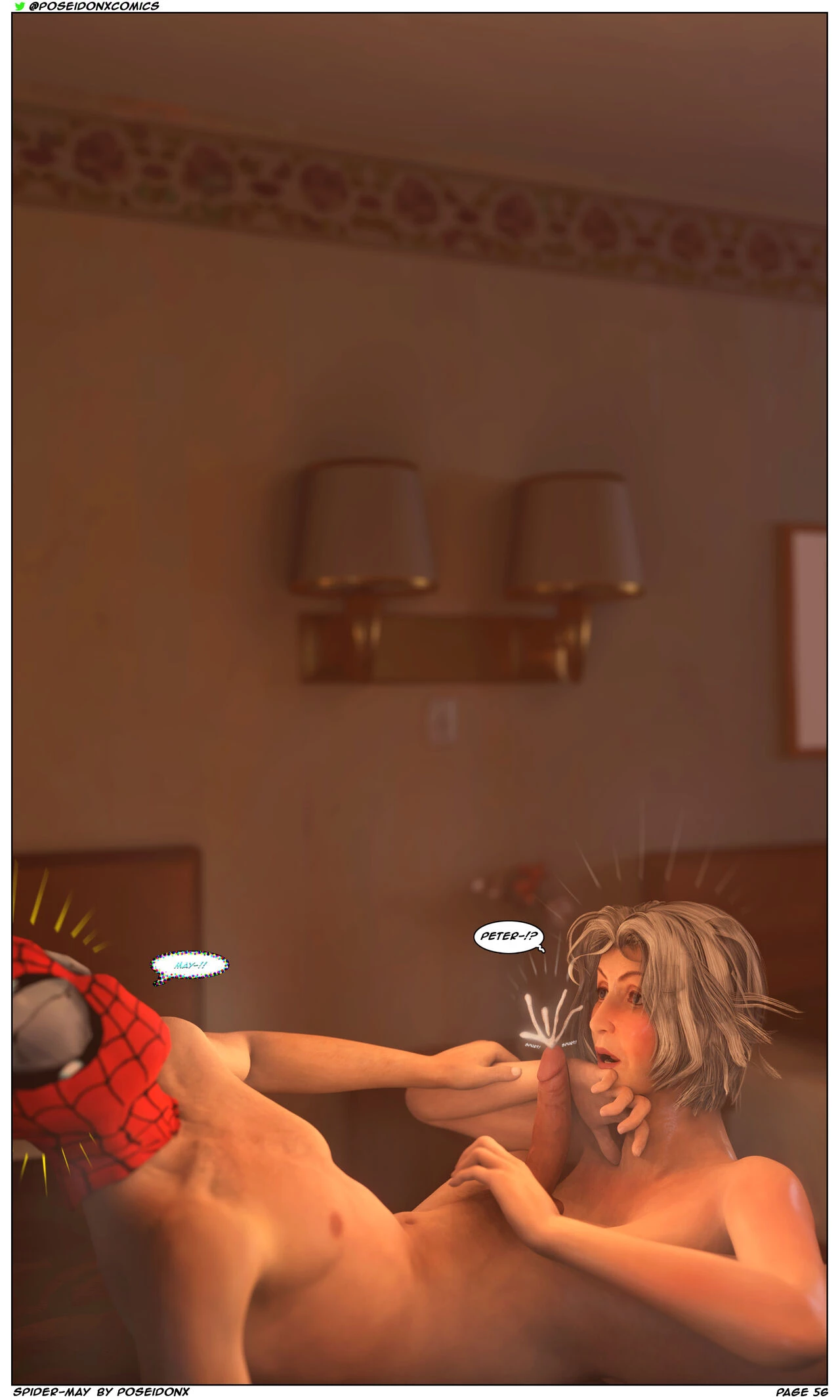 Spider-May porn comic picture 58