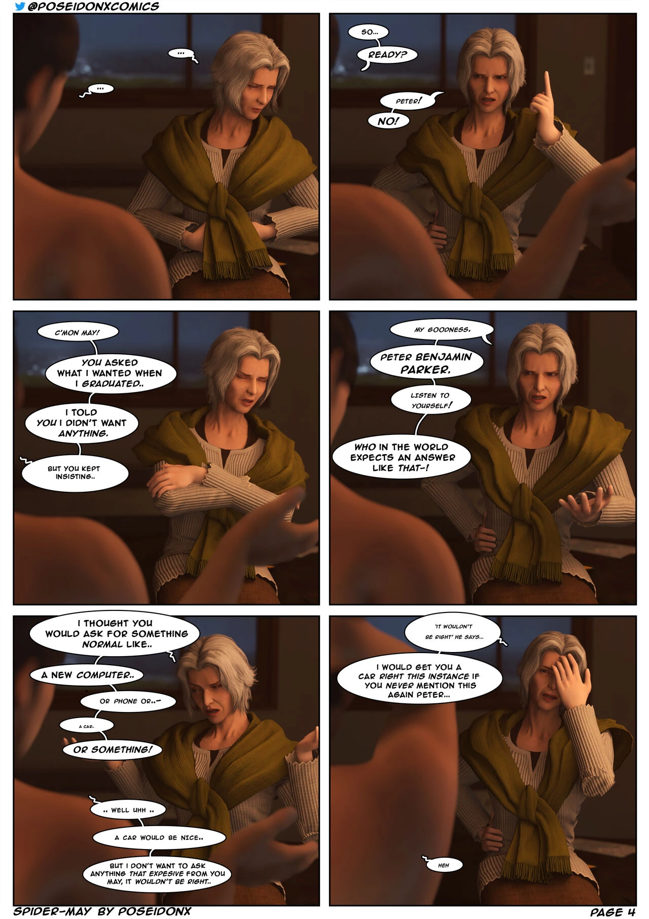 Spider-May porn comic picture 6