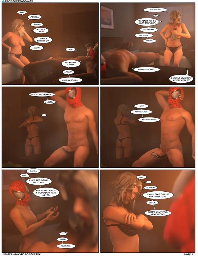 Spider-May porn comic picture 63