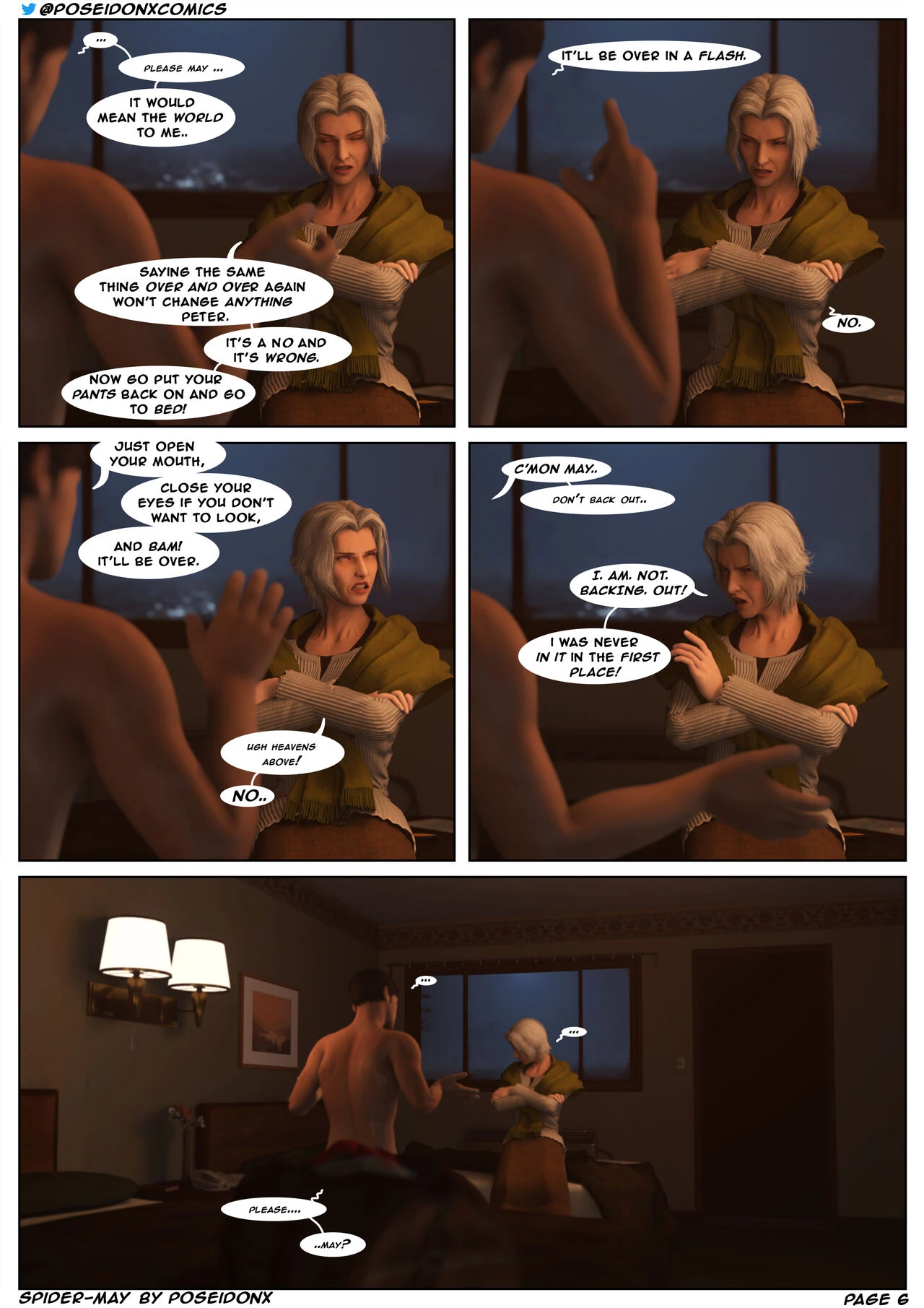 Spider-May porn comic picture 8
